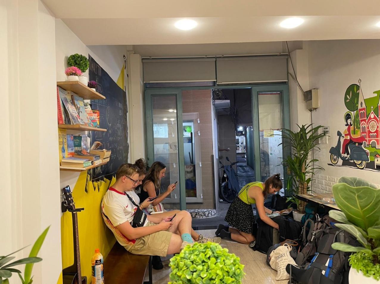 הו צ'י מין סיטי Joy Hostel מראה חיצוני תמונה